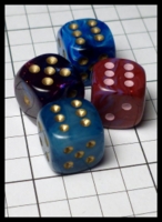 Dice : Dice - 6D Pipped - Mixed Group - Ebay Dec 2014